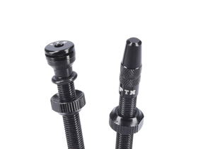 PTN Presta Tubeless Valve Lufty 2 Set of 2 | 47 mm | black