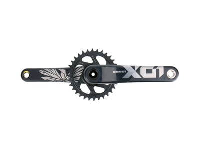 SRAM X01 Eagle DUB Kurbel 1x12 | X-SYNC 2 Direct Mount Kettenblatt 32 Zhne SuperBOOST+ | schwarz 165 mm