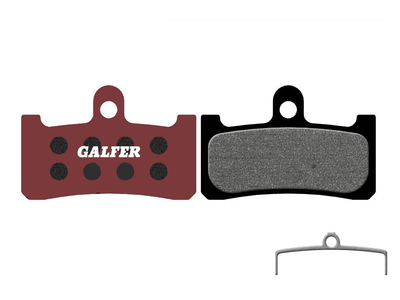 GALFER Disc Brake Pads Advanced for Hope M4 / Trickstuff Diretitssima | red