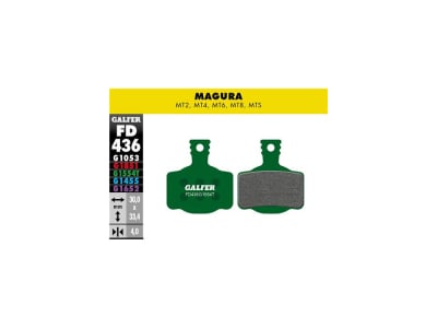 GALFER Disc Brake Pads Pro for Magura - MT2, MT4, MT6,...