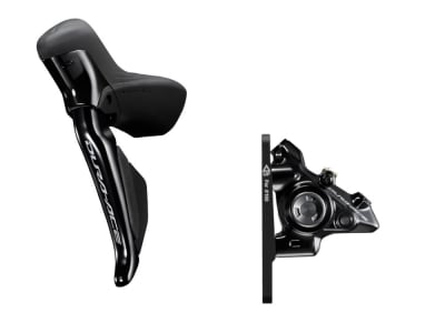 SHIMANO Dura Ace Di2 Shift- | Brakelever ST-R9270 + Disc Brake BR-R9270 Flat Mount | single Lever rightside | rear Brake