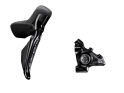 SHIMANO Dura Ace Di2 Shift- | Brakelever ST-R9270 + Disc Brake BR-R9270 Flat Mount | single Lever leftside | front Brake