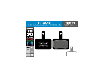 GALFER Bremsbeläge Performance für Shimano Deore BR-M4146/445/446 