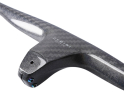 GEMINI Handlebar stem unit Pröpus XC + Computer mount 12K Carbon Rainbow glossy | 740 mm 50 mm