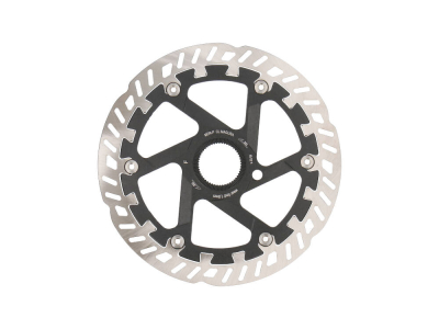 Magura MDR-P EBike Disc Brake Rotor – 180mm, 6-Bolt, Silver/Black – 5-Year Warranty