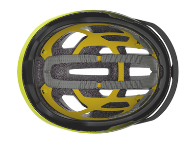 SCOTT Fahrradhelm Arx Plus | black/radium yellow RC Größe M (55-59 cm)