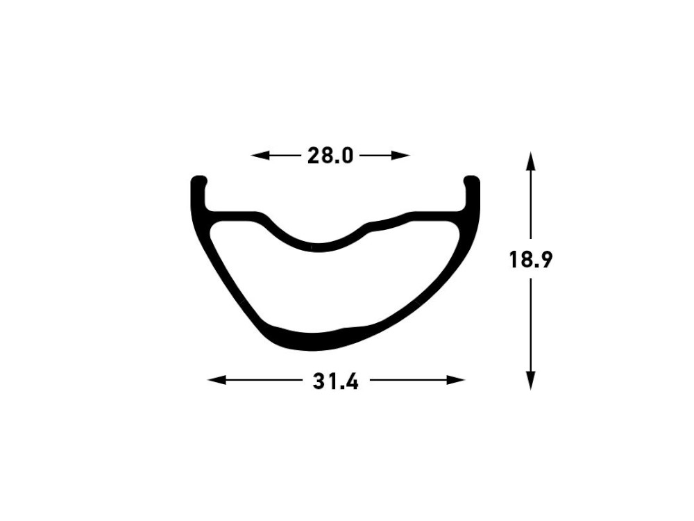 STANS Felge 29" ZTR Arch MK4 28 Loch