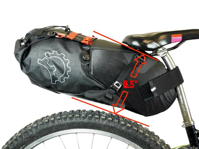 REVELATE DESIGNS Saddle Bag Terrapin incl. waterproof innerbag 