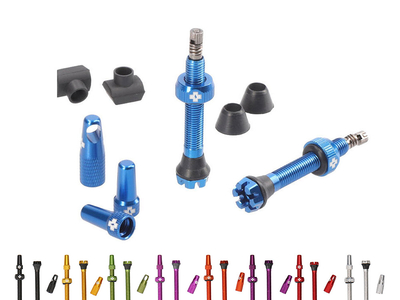 MUC-OFF Tubeless Valve Set V2 | 44 mm red