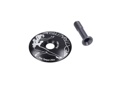 EXTRALITE Ahead Cap Hypercap | 1 1/4" black