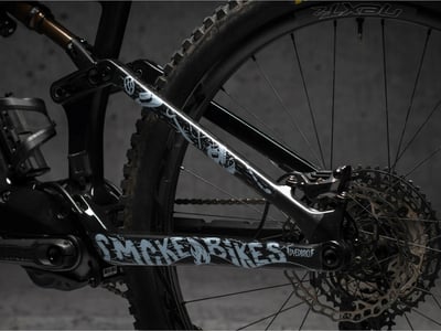 DYEDBRO E-Bike Rahmenschutz Set Fluor matt