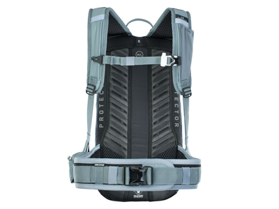 EVOC Backpack FR Lite Race 10 Liteshield | steel copen blue