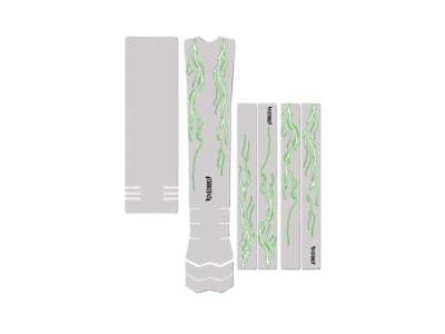 DYEDBRO E-Bike Rahmenschutz Set Lightning | matt grün