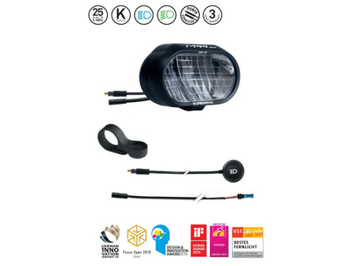 SUPERNOVA E-Bike Front Light M99 Mini PRO E-25 - 21 W Power Version | StVZO