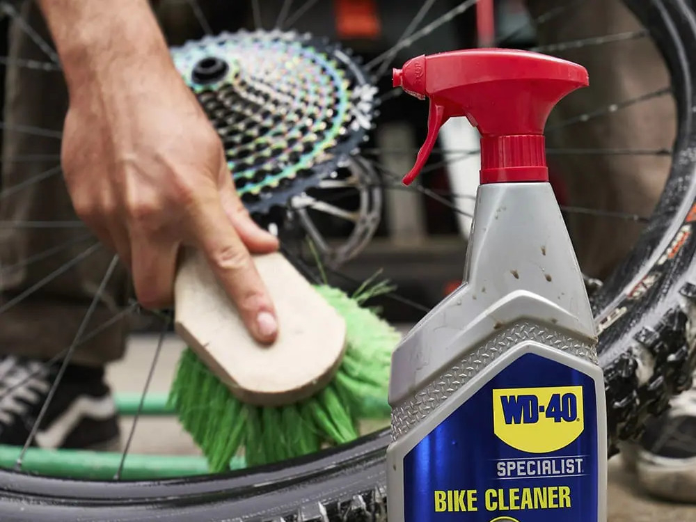 wd40 on bike tires