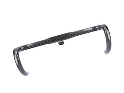 DARIMO CARBON Stem-Handlebar-Unit Nexum Carbon Road | 3k glossy / Decals black 360 mm 70 mm