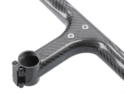 DARIMO CARBON Stem-Handlebar-Unit Nexum Carbon Road | 3k glossy / Decals black 360 mm 70 mm