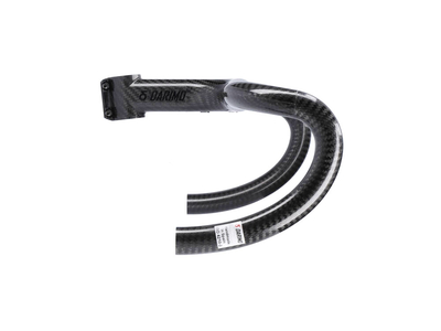 DARIMO CARBON Vorbau-Lenker-Einheit Nexum Carbon Road | 3K glnzend / Decals schwarz  360 mm 70 mm