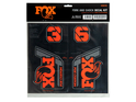 FOX Decal 2021 AM Custom Fork und Shock Kit | Factory Orange