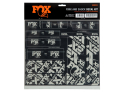 FOX Decal 2021 AM Custom Fork und Shock Kit | Battleship Grey