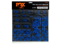 FOX Decal 2021 AM Custom Fork und Shock Kit | Blue