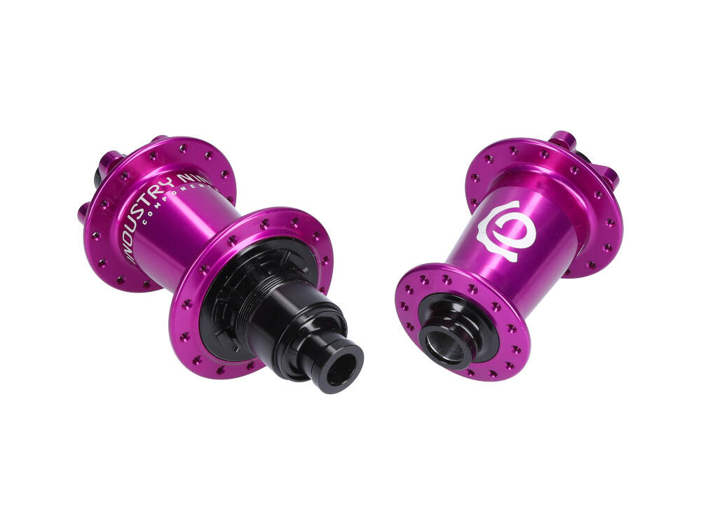 purple mtb hubs