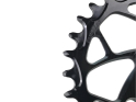 ALUGEAR Chainring round Aero Direct Mount | 1-speed narrow-wide SRAM 8-hole Road/CX/Gravel 36 Teeth silver