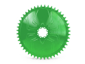 ALUGEAR Chainring round Aero Direct Mount | 1-speed narrow-wide SRAM 8-hole Road/CX/Gravel 54 Teeth green