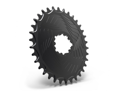 ALUGEAR Kettenblatt oval Aero Direct Mount | 1-fach narrow-wide SRAM MTB 3-Loch | BOOST 28 Zhne silber