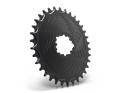 ALUGEAR Chainring oval Aero Direct Mount | 1-speed narrow-wide SRAM MTB 3-hole | BOOST 30 Teeth blue