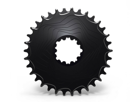 ALUGEAR Chainring round Aero Direct Mount | 1-speed...