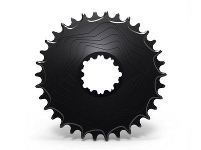 ALUGEAR Chainring round Aero Direct Mount | 1-speed narrow-wide SRAM MTB 3-hole | BOOST 28 Teeth silver