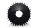 ALUGEAR Chainring round Aero Direct Mount | 1-speed narrow-wide SRAM MTB 3-hole | BOOST 28 Teeth silver