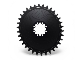 ALUGEAR Chainring oval Aero Direct Mount | 1-speed...