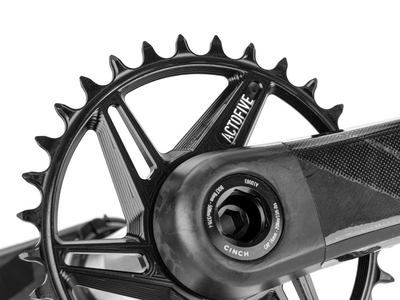 ACTOFIVE Kettenblatt Signature rund Direct Mount | 1-fach Race Face Cinch | BOOST schwarz