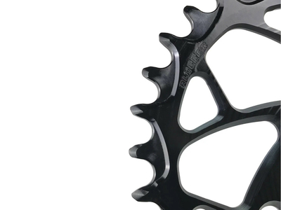 ALUGEAR Chainring oval Aero Direct Mount | 1-speed narrow-wide SRAM 8-hole Road/CX/Gravel 44 Teeth gold