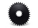 ALUGEAR Chainring oval Aero Direct Mount | 1-speed narrow-wide SRAM MTB 8-hole | BOOST 28 Teeth black