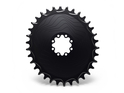 ALUGEAR Chainring oval Aero Direct Mount | 1-speed narrow-wide SRAM MTB 8-hole | BOOST 34 Teeth silver