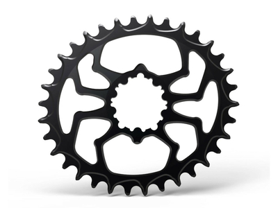 ALUGEAR Kettenblatt oval Spider Direct Mount | 1-fach narrow-wide SRAM MTB 3-Loch | SuperBOOST