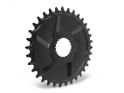 ALUGEAR Chainring round Aero Direct Mount | 1-speed narrow-wide Shimano MTB 28 Teeth black