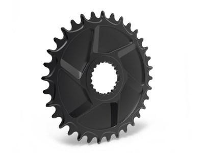 ALUGEAR Kettenblatt rund Aero Direct Mount | 1-fach narrow-wide Shimano MTB 28 Zhne blau