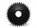 ALUGEAR Chainring round Aero Direct Mount | 1-speed narrow-wide Shimano MTB 30 Teeth black