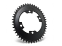 ALUGEAR Chainring oval Aero 1-speed | BCD 107 mm asymmetrical narrow-wide SRAM AXS Road/CX/Gravel