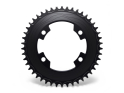 ALUGEAR Chainring round Aero 1-speed | BCD 107 mm asymmetrical narrow-wide SRAM AXS Road/CX/Gravel 38 Teeth green