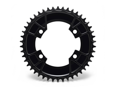 ALUGEAR Kettenblatt rund Aero 1-fach | LK 107 mm asymmetrisch narrow-wide SRAM AXS Road/CX/Gravel 44 Zhne blau
