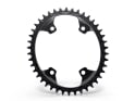 ALUGEAR Chainring oval 1-speed | BCD 110 mm asymmetrical narrow-wide | Shimano GRX 40 Teeth silver