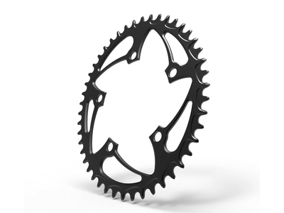 ALUGEAR Kettenblatt oval 1-fach | LK 110 mm 5 Loch narrow-wide 48 Zhne blau