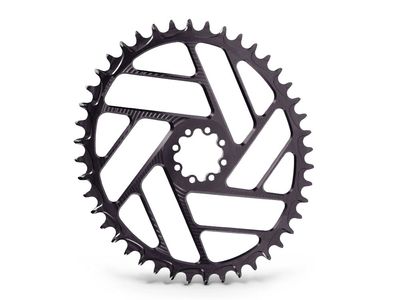 ALUGEAR Chainring oval Beachball Direct Mount | 1-speed narrow-wide SRAM 8-hole Road/CX/Gravel
