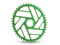 ALUGEAR Chainring oval Beachball Direct Mount | 1-speed narrow-wide SRAM 8-hole Road/CX/Gravel 36 Teeth green