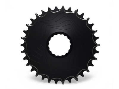 ALUGEAR Chainring round Aero Direct Mount | 1-speed narrow-wide Race Face Cinch MTB | BOOST 28 Teeth silver